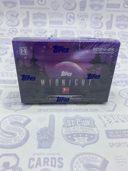 2024-25 Topps Bundesliga Midnight Soccer Hobby Box