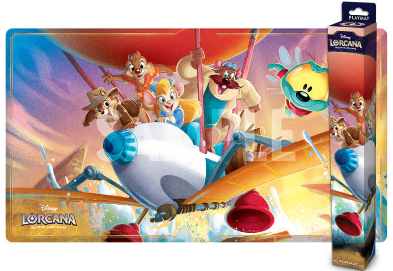 Disney Lorcana: Playmat Rescue Rangers Reign of Jafar