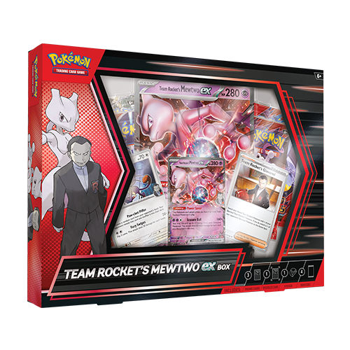 Pokemon TCG: Team Rocket’s Mewtwo ex Box