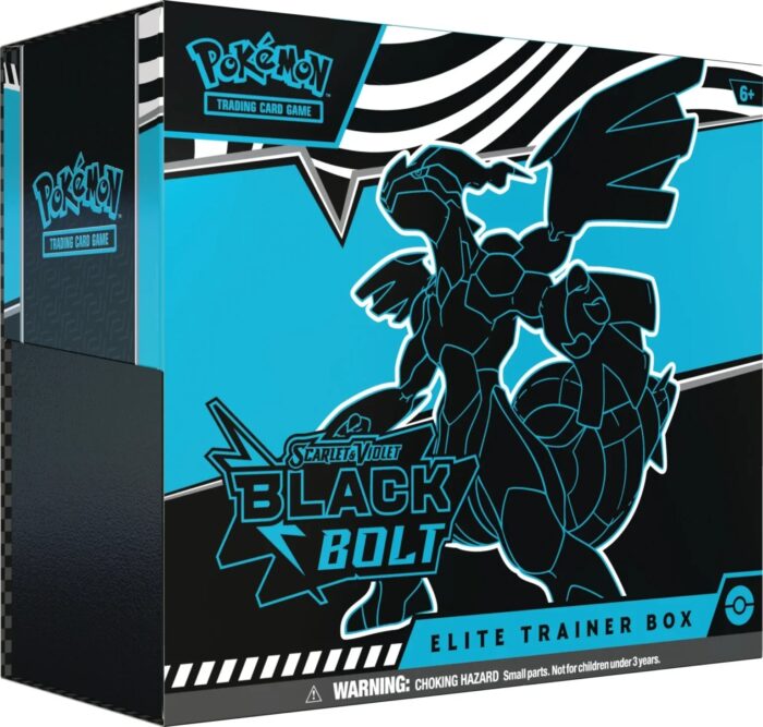 Pokemon Scarlet & Violet 10.5 - Black Bolt Elite Trainer Box
