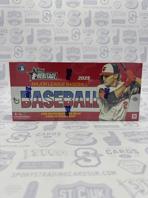2025 Topps Heritage Baseball Hobby Box
