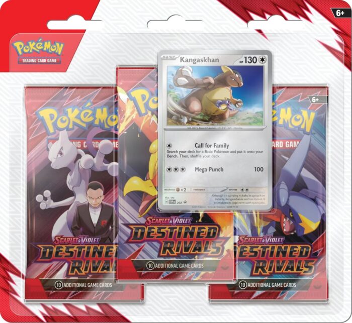 Pokemon Scarlet & Violet 10 - Destined Rivals 3-Pack Blister