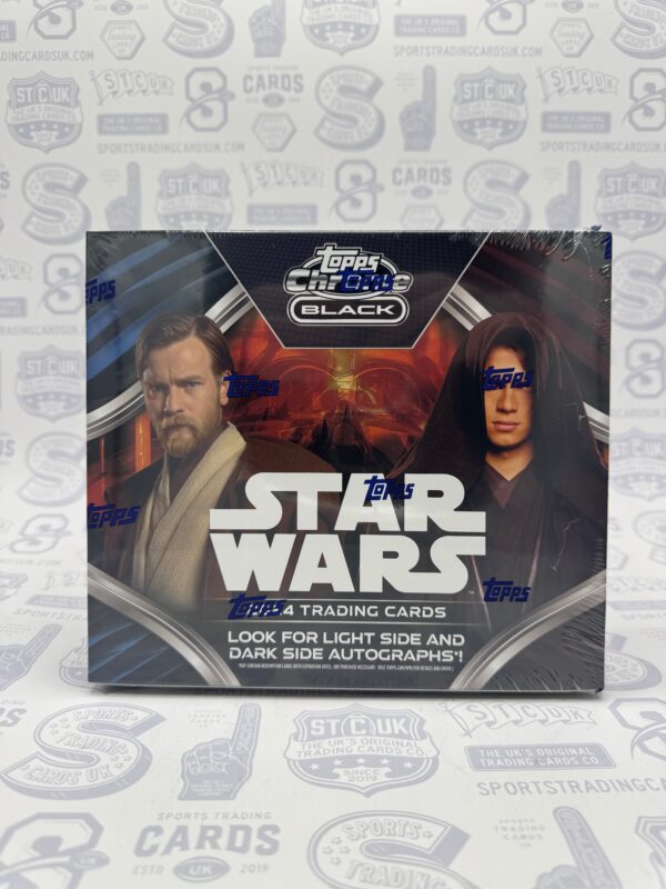 2024 Topps Star Wars Chrome Black Hobby Box