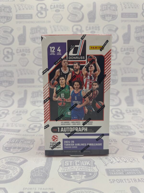 2024-25 Panini Donruss Euroleague Basketball Hobby Box