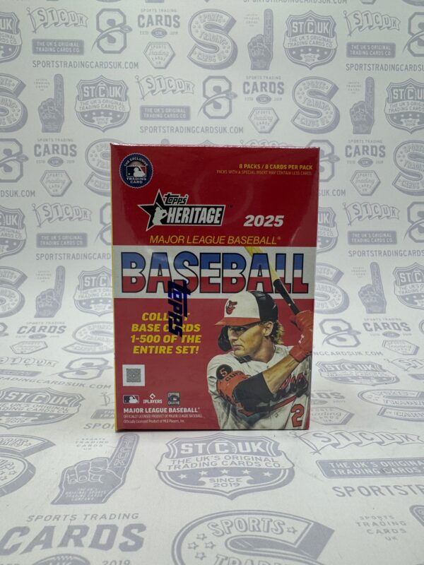 2025 Topps Heritage Baseball Blaster Box