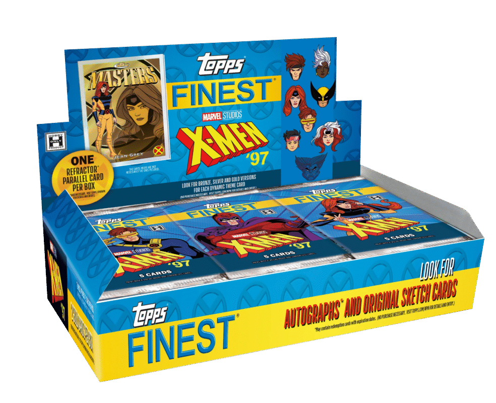 2025 Topps Finest X-Men 97' - Hobby Box