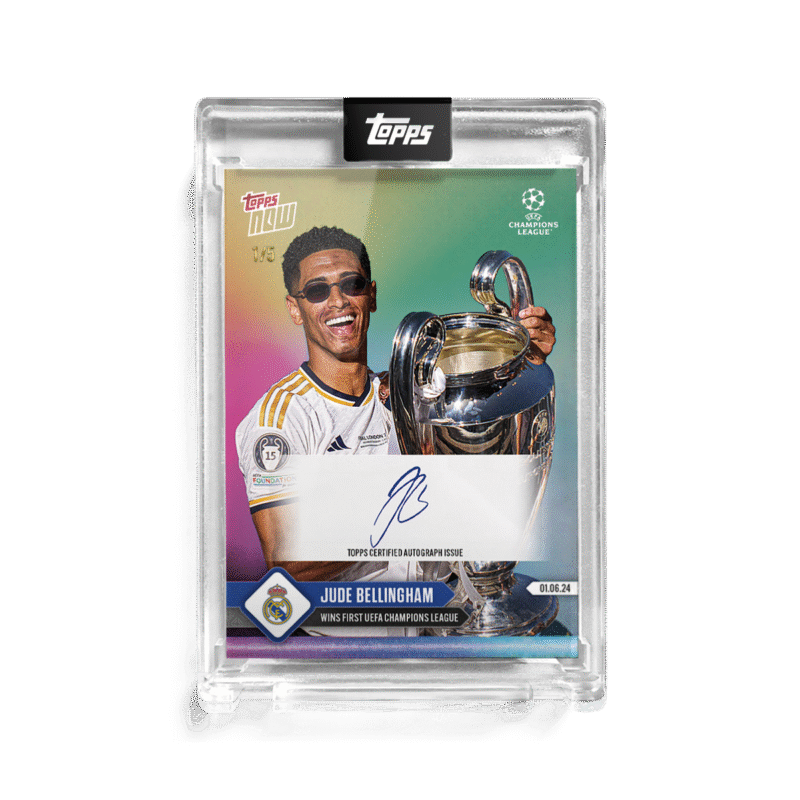 Autograph - 1 of 5 - Jude Bellingham - 23/24 UCL TOPPS NOW®