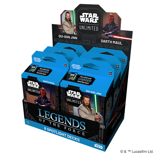 Star Wars: Unlimited Legends of the Force Spotlight Deck