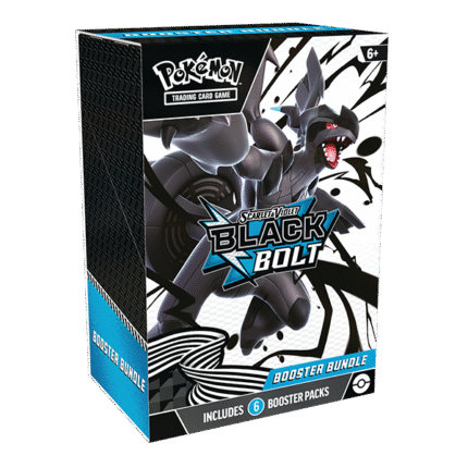 Pokemon Scarlet & Violet 10.5 - Black Bolt Booster Bundle