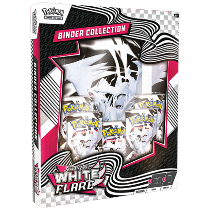 Pokemon Scarlet & Violet 10.5 - White Flare Binder Collection