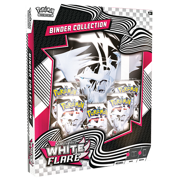 Pokemon Scarlet & Violet 10.5 - White Flare Binder Collection